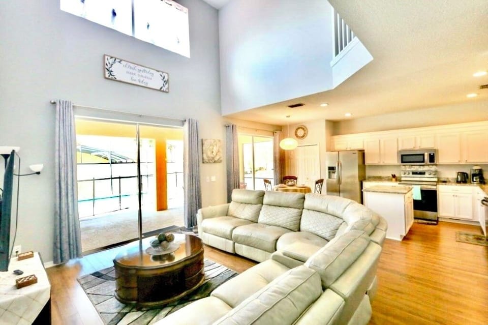 Gives a real sense of space and open plan living