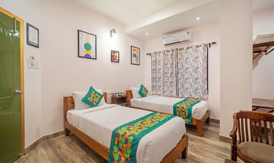 Standard Room | Desk, blackout drapes, iron/ironing board, bed sheets