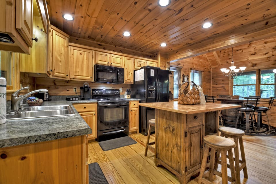 Open Floor Plan Kitchen 