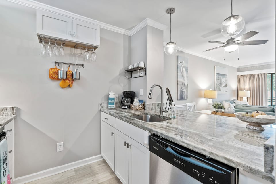 Complete with wine glasses for a complete experience.