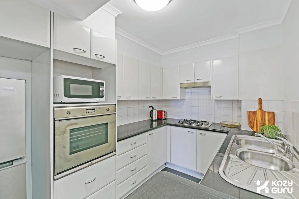 Functional kitchen with easy-to-use appliances