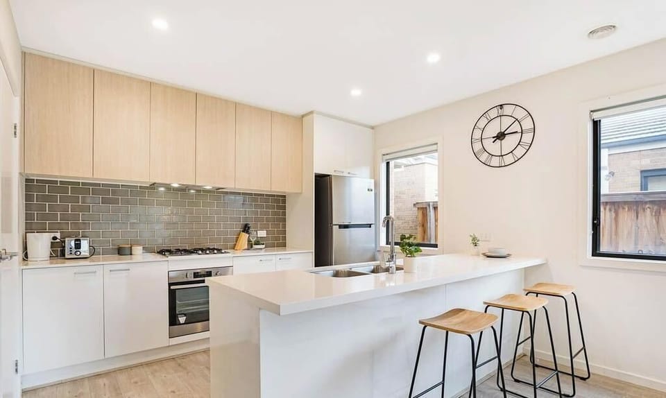 Clean and functional kitchen area