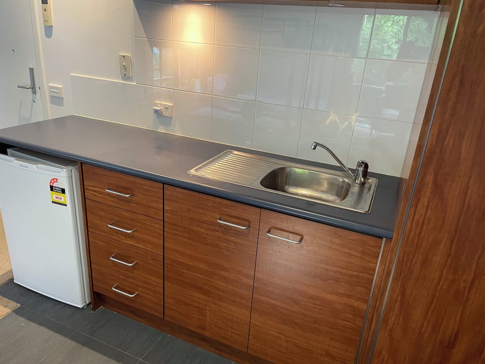 Kitchenette in the bunk room.