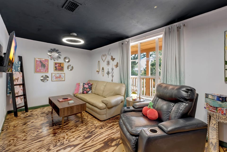 Living Room with reclining chair