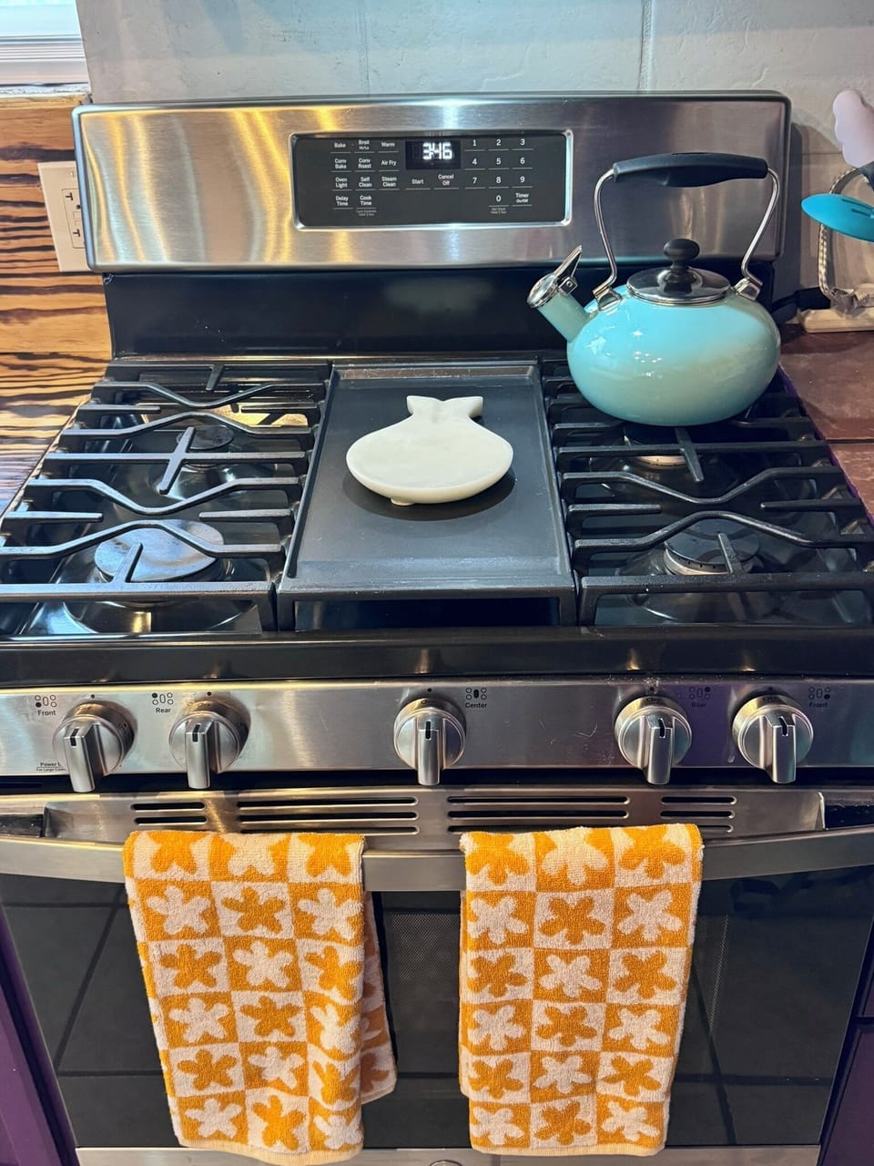 Brand new gas stove