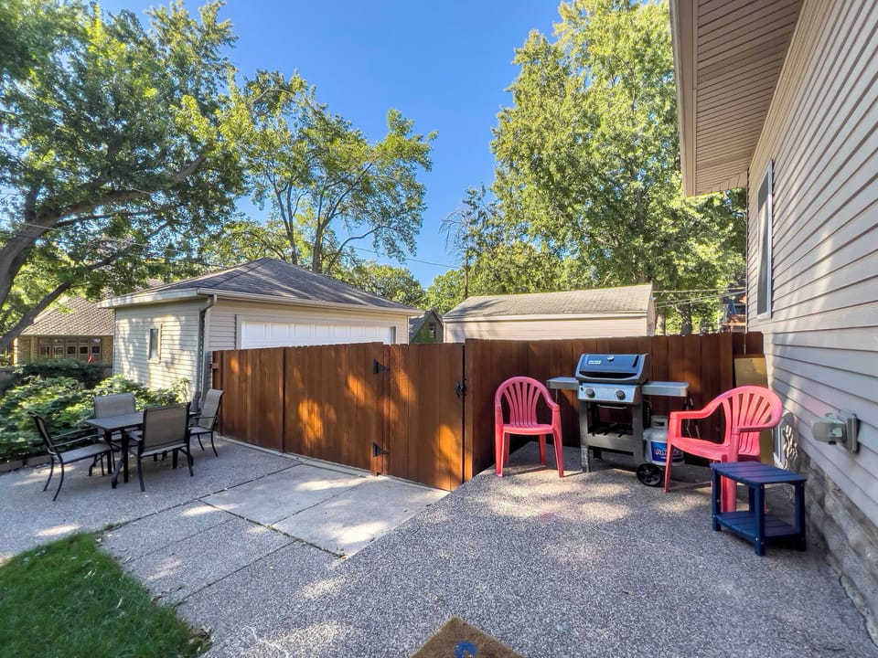 Step onto your private patio where sunny afternoons await, complete with dining space and BBQ grill for memorable outdoor meals.