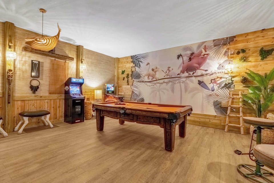 The Lion King Themed Game Room