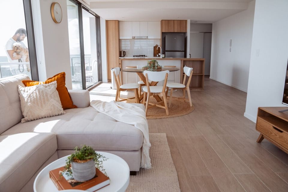 Dining Area + Living Area