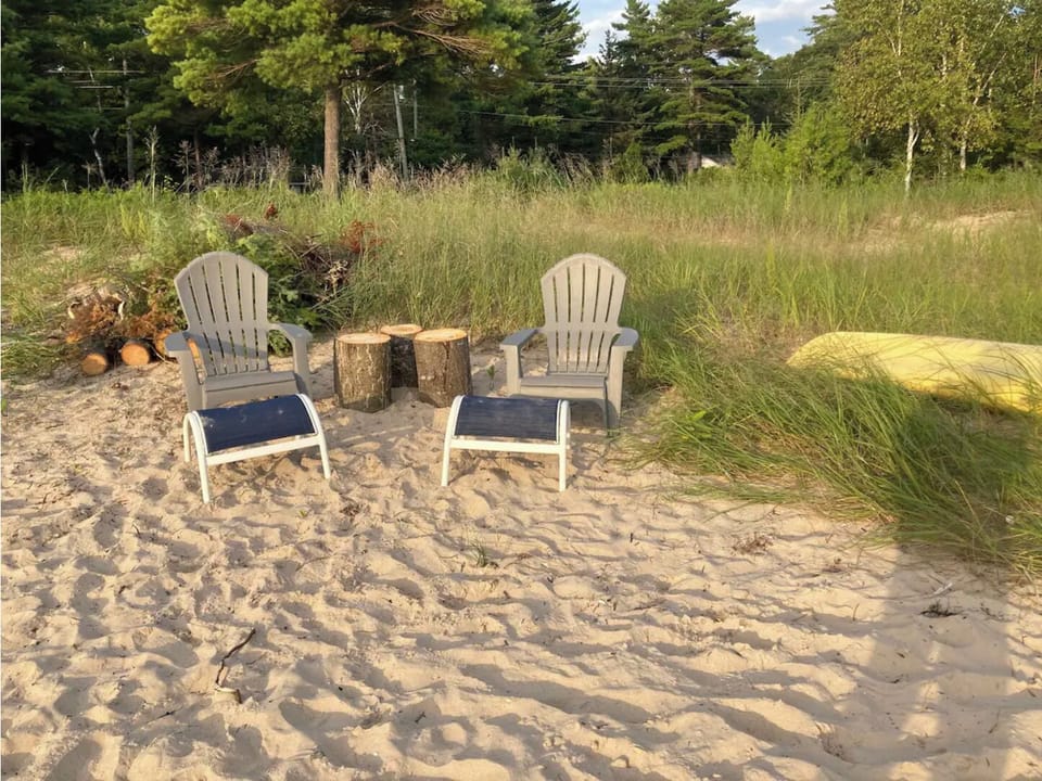 Our private beach
