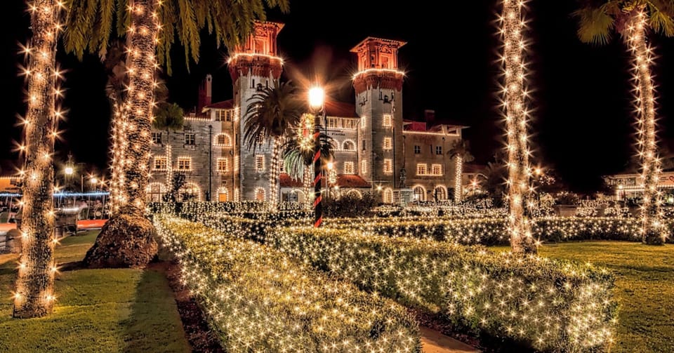 St. Augustine Nights of Lights Celebration Happening now through January 26th 2025!