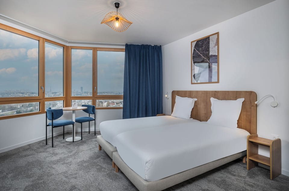 Classic Studio, 2 Twin Beds | In-room safe, desk, laptop workspace, blackout drapes