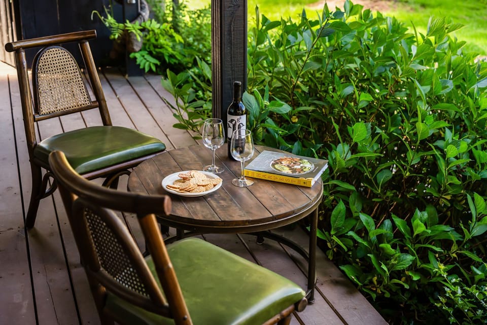 Unwind on the porch 