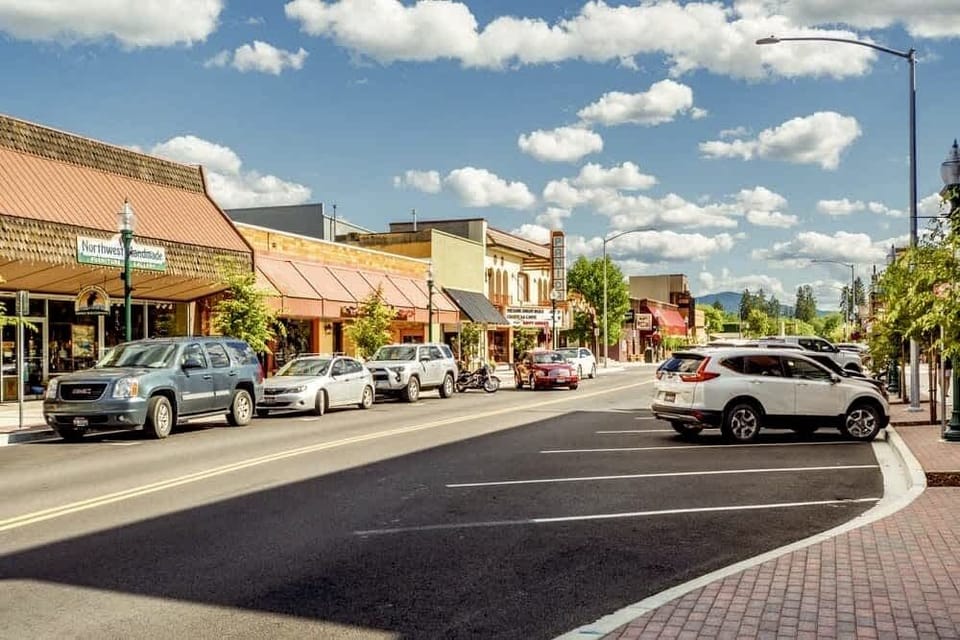 Sandpoint 1st Ave Shopping only 1 block away