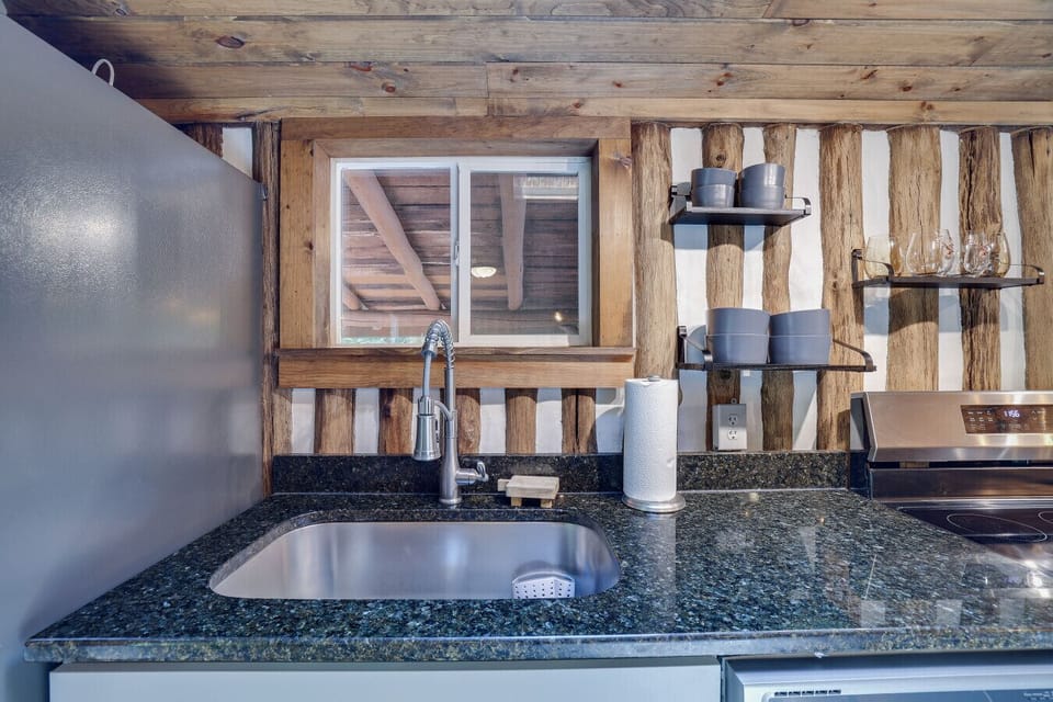 Kitchen with a view.