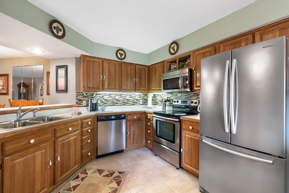 Fully equipped kitchen