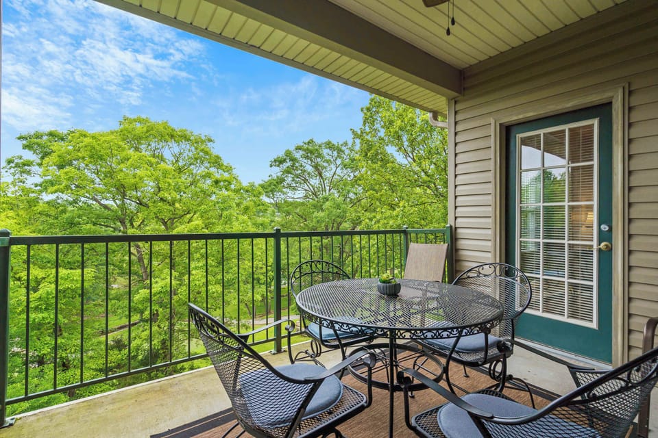Enjoy a time to relax outside on the balcony