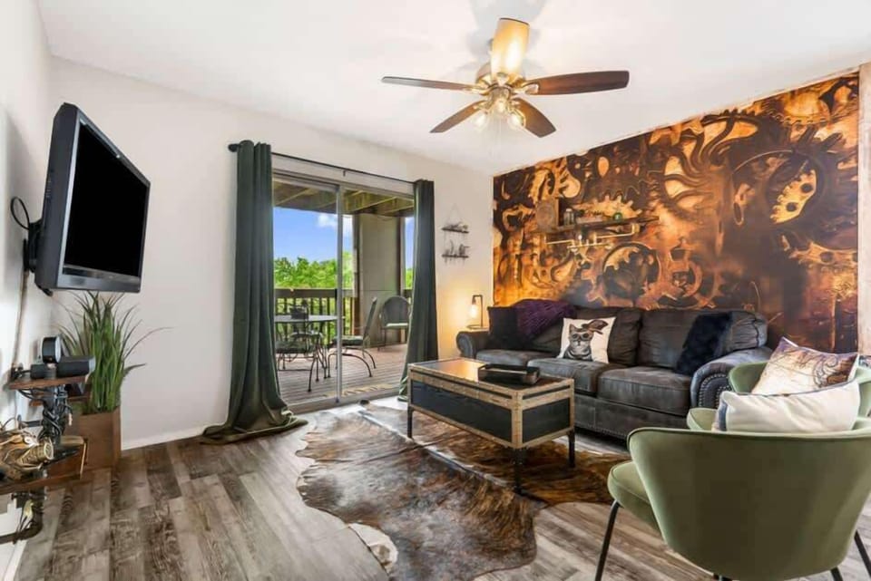 Unit 4 – You’ll feel transported to another world in the open Living Room with Smart TV