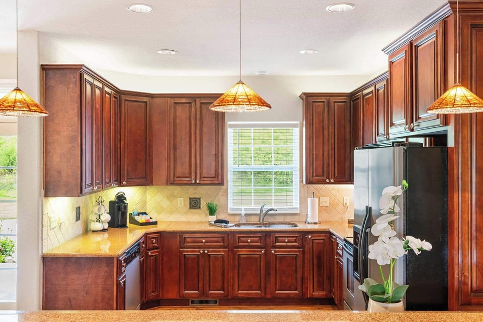 Fully equipped kitchen