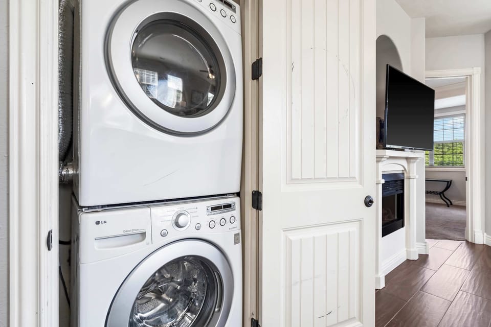 Laundry closet