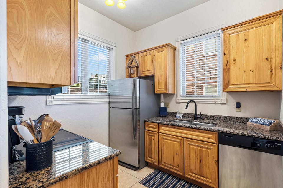 Fully equipped kitchen