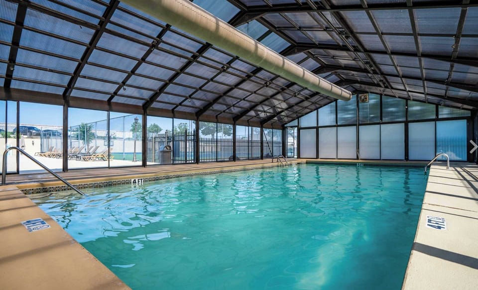 Heated indoor pool open year around!