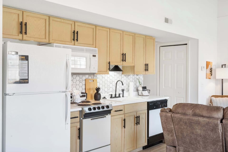 Fully equipped kitchen