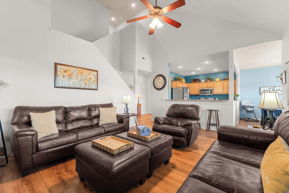 Open concept perfect for gathering and entertaining