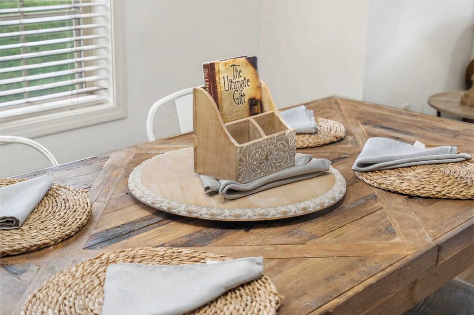 Dining room table fit for 4