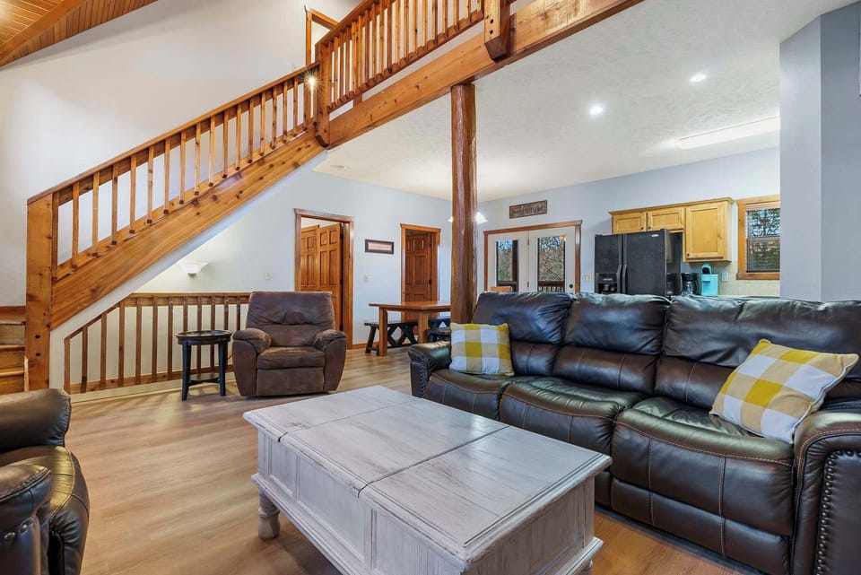 Living area with ample seating