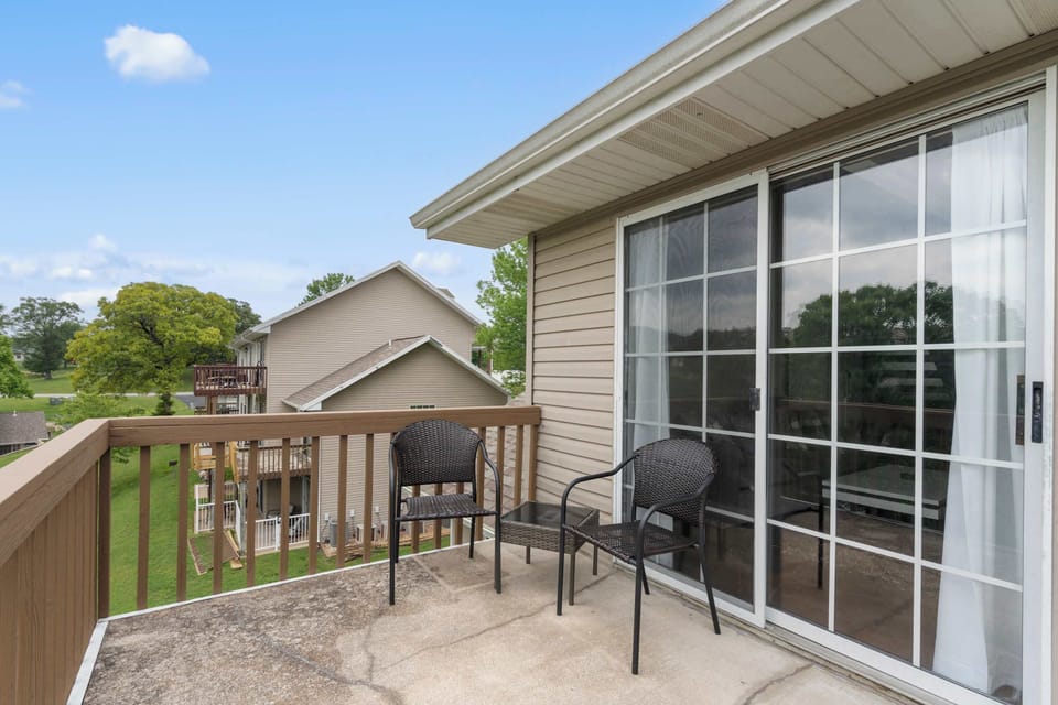 Lounge the day away with tranquil water views on the sunny balcony