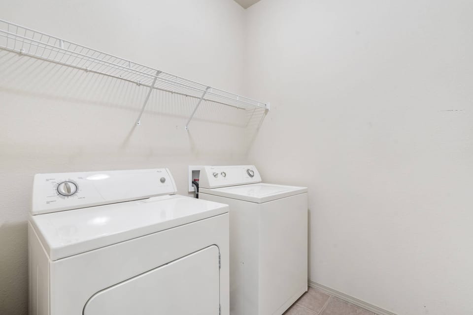 Washer and dryer 