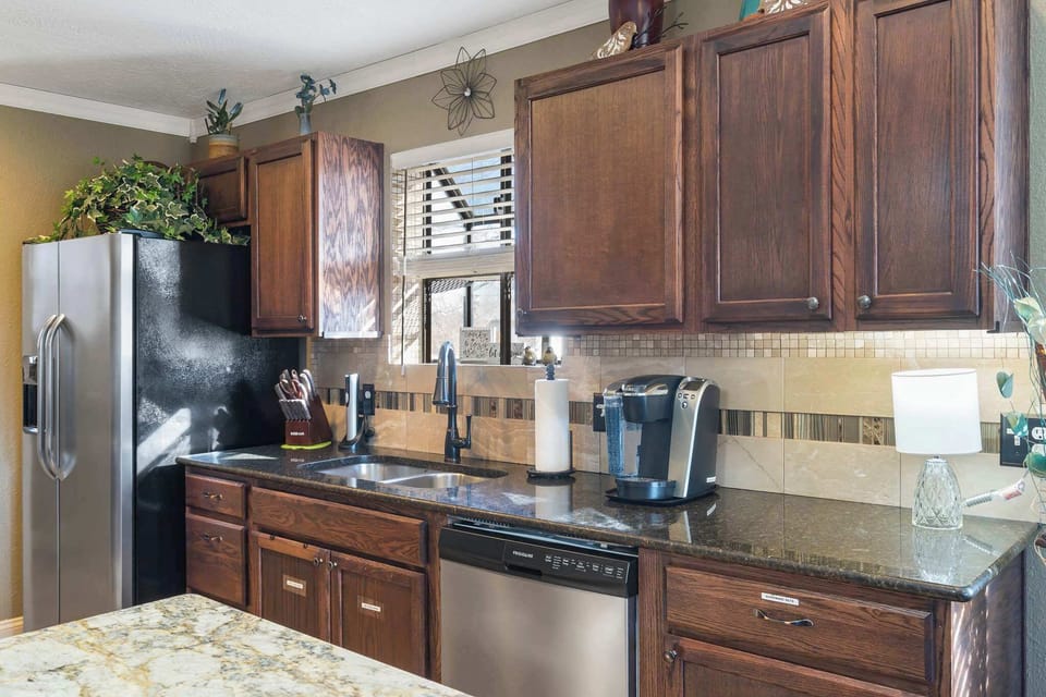 Fully equipped kitchen