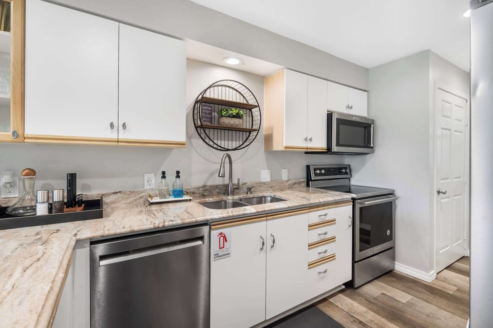 Whip up your favorite meals in the fully equipped kitchen