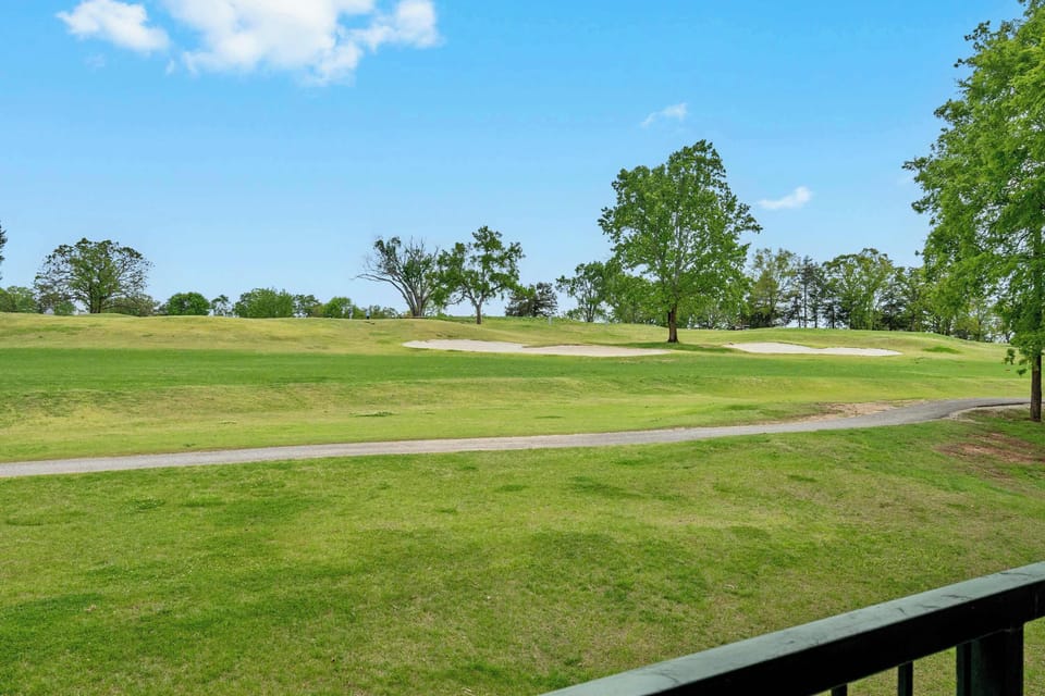 Enjoy the amazing golf course view from the balcony