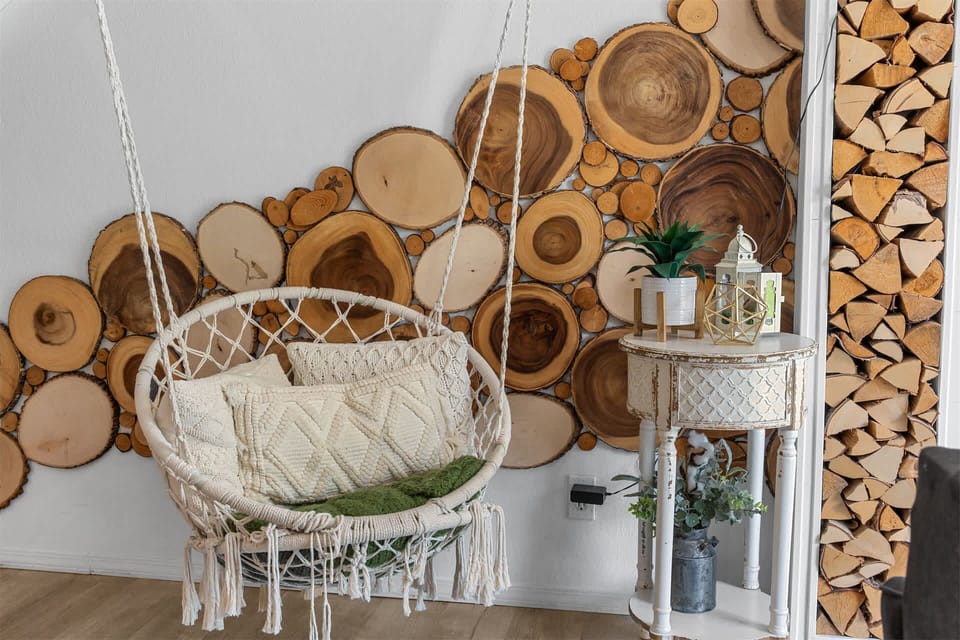 Aesthetic swing for relaxation