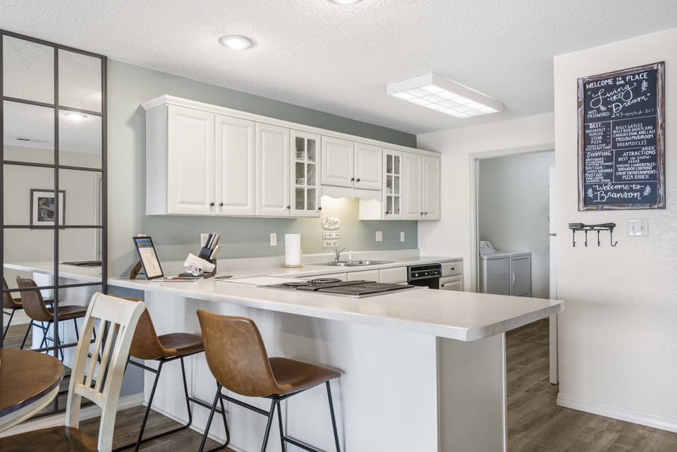 Fully equipped kitchen