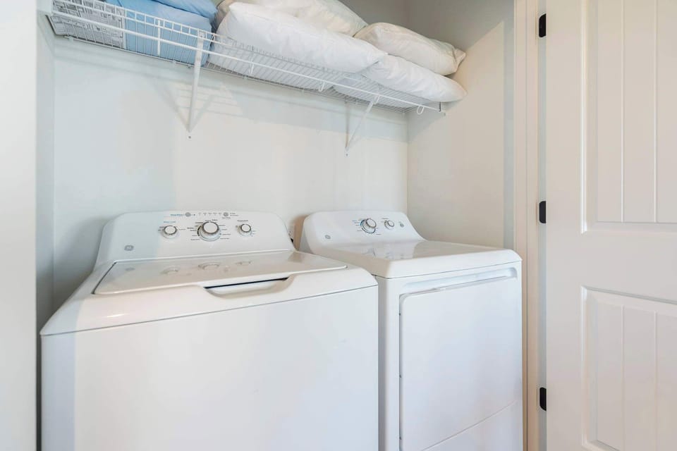 Laundry closet