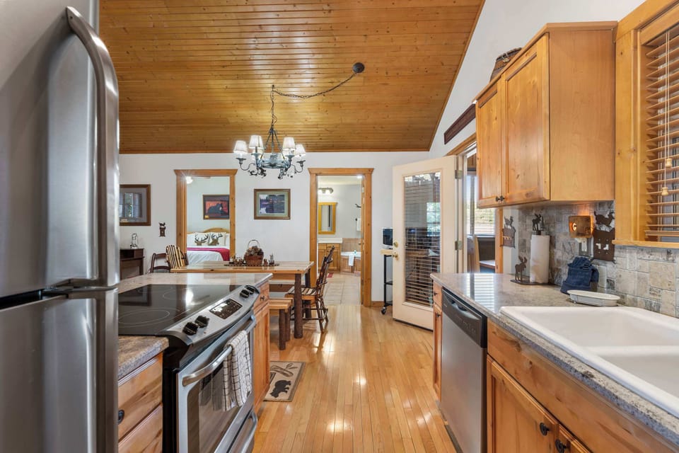 Fully equipped kitchen