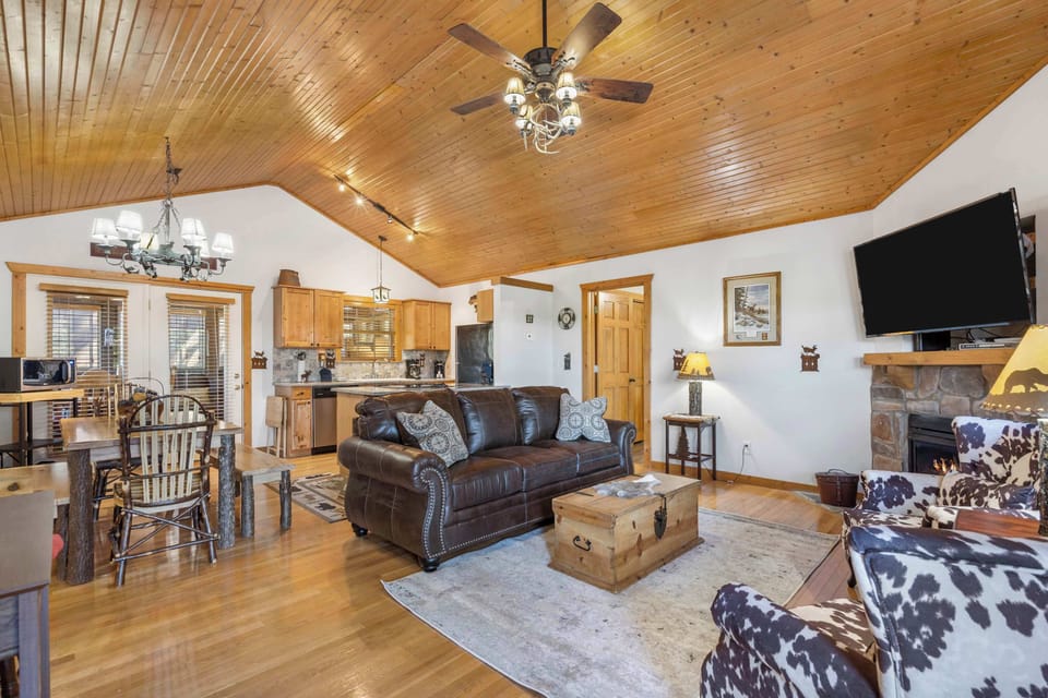Queen sofa sleeper in living room