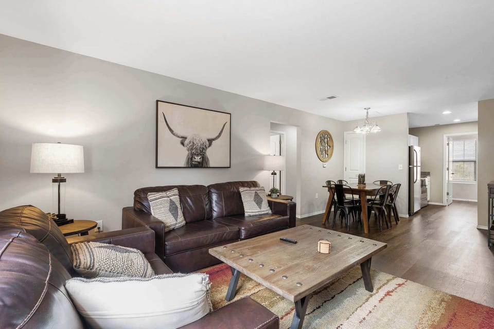 Living and dining area