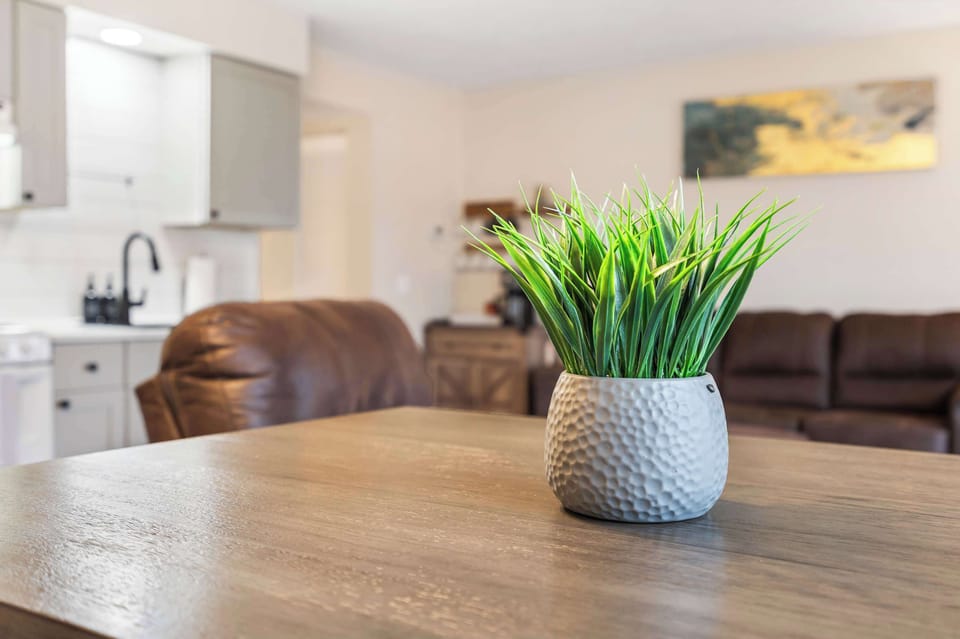 Dining table with seating for 2