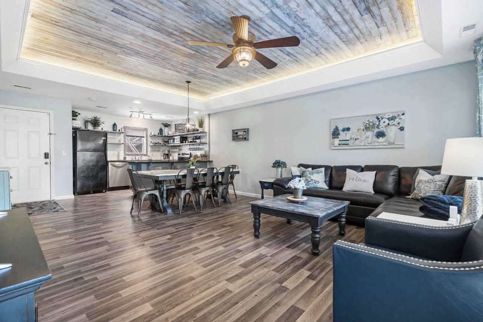 Open floor concept