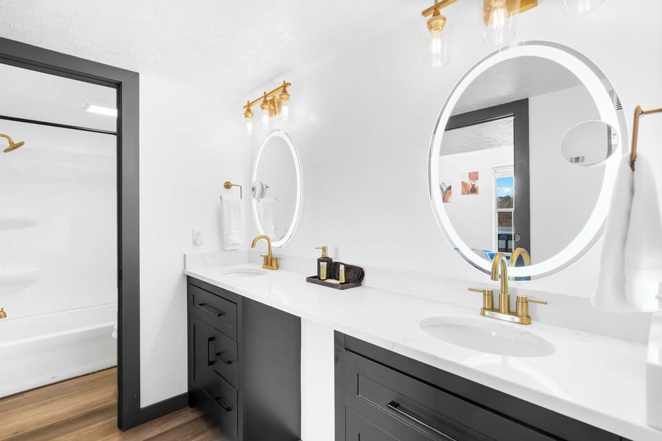His and her sink
