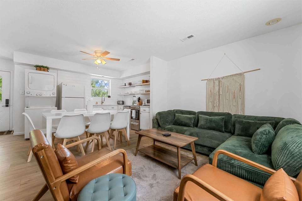 Visit together in the spacious, open main living area
