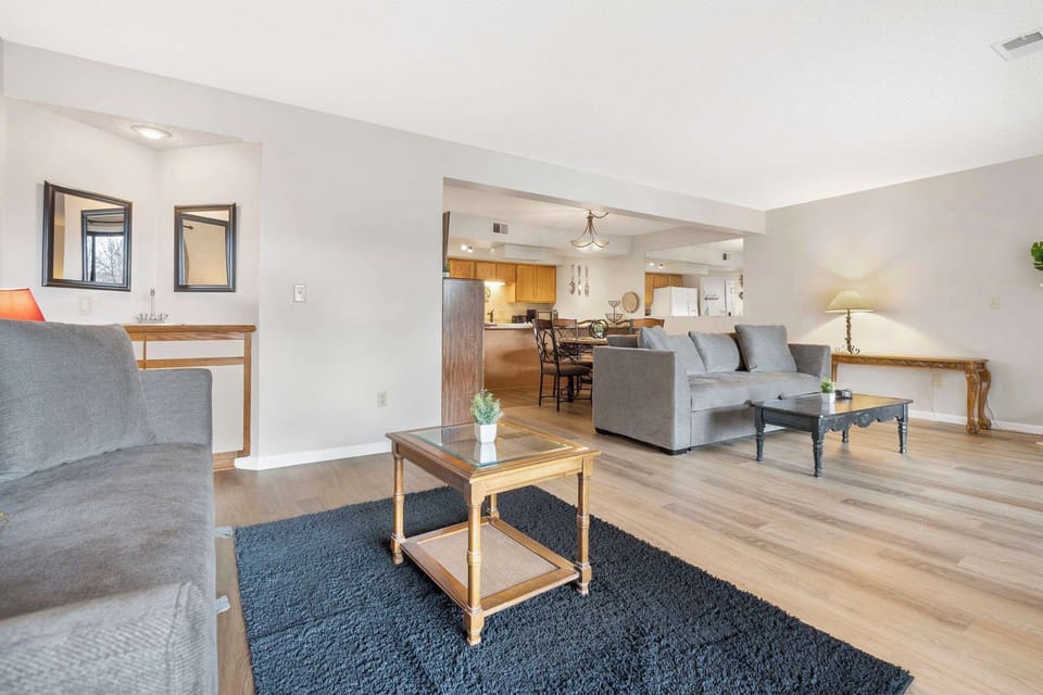 Living and dining area