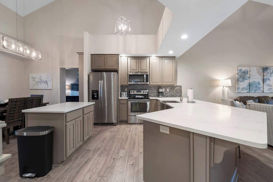 Fully equipped kitchen