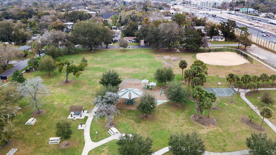 Take a peaceful stroll in the lovely neighborhood park just steps away
