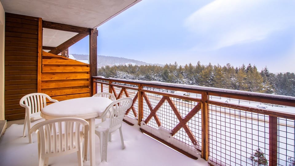 Open the door and step out onto your private balcony or terrace (Note: Views Vary).