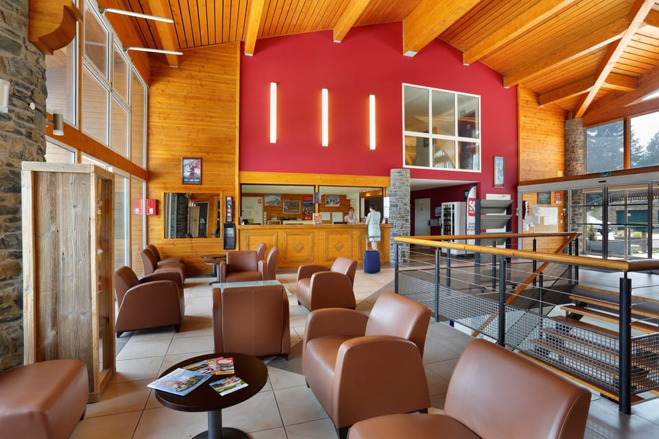 Visit the paid wellness centre and soak sore muscles in the indoor hot tub.