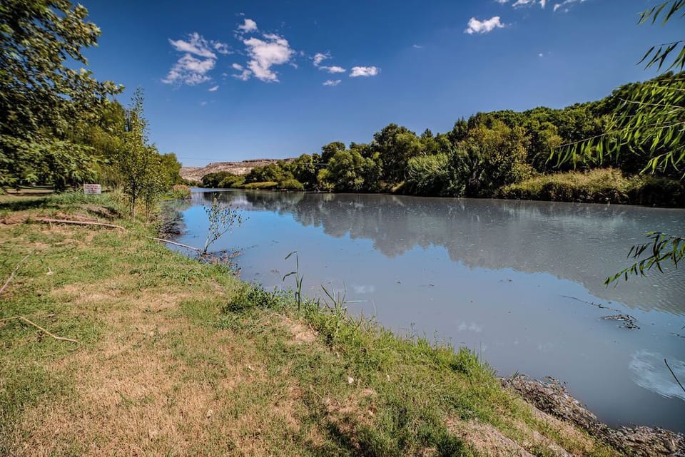 River in Backyard
